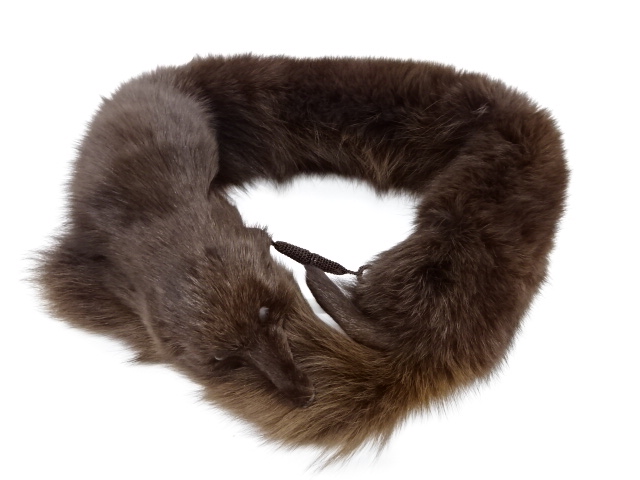 リサイクル　ミンク衿巻き